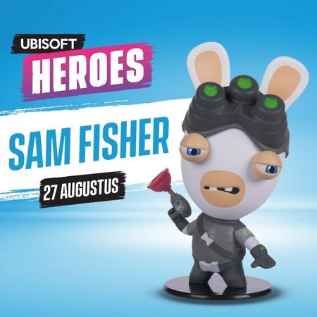 Ubisoft Heroes Chibi Figure Series 1 - Rabbids Sam Fisher