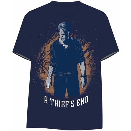 Uncharted 4 - A Thief\s End Boxcover T-shirt