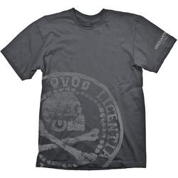Uncharted 4: A Thief\s End T-Shirt Pirate Coin Oversize