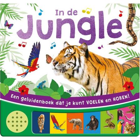 Voel- en geluidenboek in de jungle