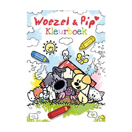 Woezel & Pip kleurboek