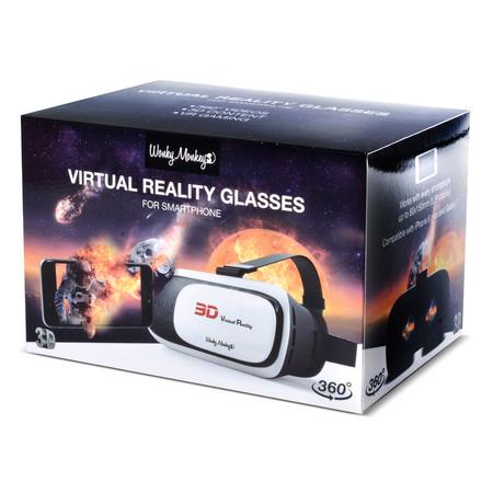 Wonky Monkey 3D virtual reality bril - zwart