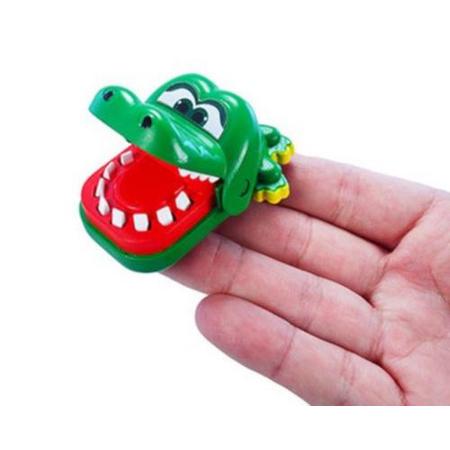 World Smallest Toys Crocodile Dentist 7.6 cm groen