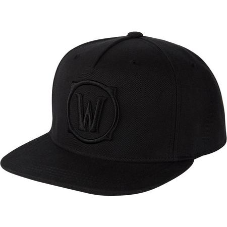 World of Warcaft - Blackout Logo Snap Back Hat