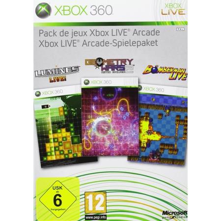 Xbox Live Arcade Games 3-Pack (Lumines/Geometry Wars 2/Bomberman Live)