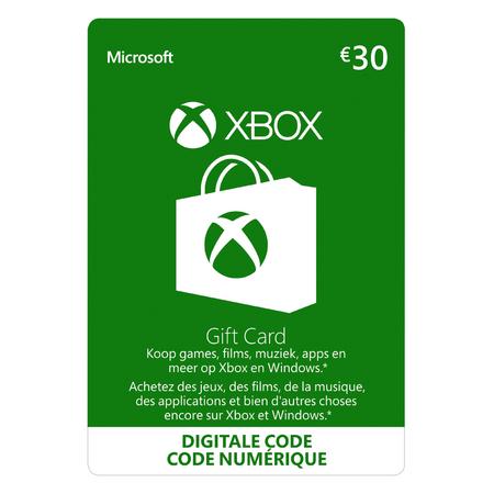 Xbox Live Gift Card 30 Euro (digitaal)