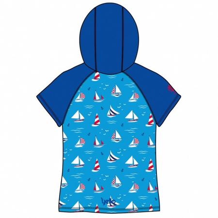Yello UV werende hoodie sailboat junior blauw 3 4 jaar