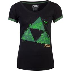 Zelda - Triforce Splatter Women\s T-shirt