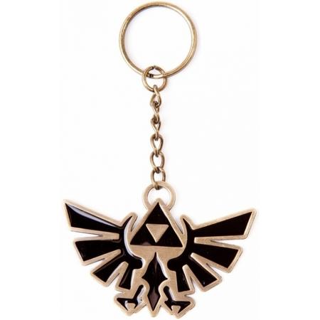 Zelda Bird Enameled Metal Keychain