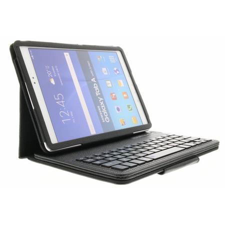 Zwarte booktype hoes met Bluetooth keyboard Galaxy Tab A 9.7 / Galaxy Tab S2 9.7