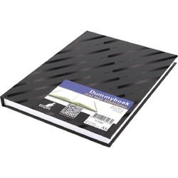 dummyboek Kangaro A5 blanco hard cover 80 blad 140grs zwart design