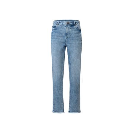 esmara Dames jeans straight-fit (44, Lichtblauw)