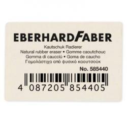 gum Eberhard Faber voor potlood wit doos à 40 stuks