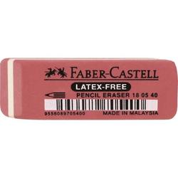 gum Faber Castell 7005 rubber rood