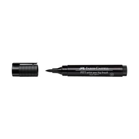 tekenstift Faber-Castell Pitt Artist Pen Big Brush 199 zwart
