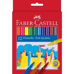 viltstiften Faber Castell 12 stuks karton etui