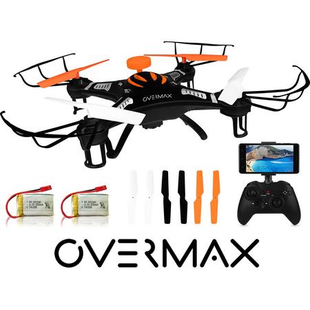 Overmax X-Bee 2.5 drone met camera - 100m bereik - 2 accus - met Wifi - 20 min vlucht