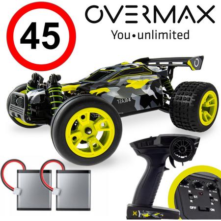 Overmax X-Blast - RC voertuig - Bereik tot 100 meter - Blaarsnelheid van 45km/uur - 4x4 aandrijving