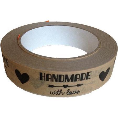 Kraft tape Handmade with love