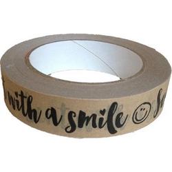 Kraft tape Send with a smile