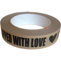 Kraft tape Wrapped with Love