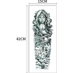 Plak Tattoo Sleeve 295-Tijdelijke Arm Tatoeage-Neptattoo-Fake Temporary Tattoo