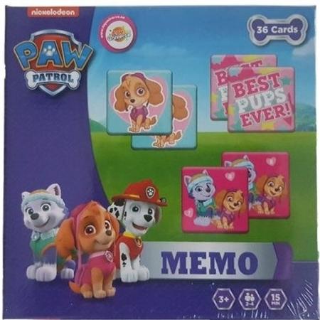 Kinderspelletje memory Paw Patrol voor meisjes - Spelletjes spelen - Memo spel - Geheugenspellen voor kids