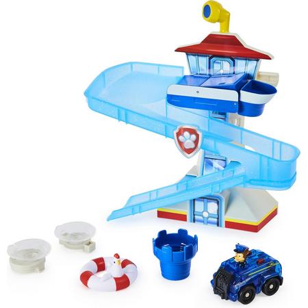 PAW Patrol, Avonturenbaai-badspeelset met lichtgevend Chase-voertuig, badspeelgoed voor kinderen vanaf 3 jaar