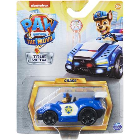 PAW Patrol De Film, True Metal verzamelvoertuigen, schaal 1:55, speelgoed voor kinderen vanaf 3 jr.,  stijlen variëren.