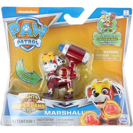 Paw Patrol Mighty Pups Action Pack Marshall