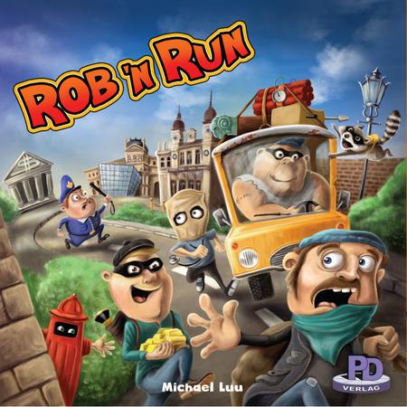 Rob N Run Bordspel (Engelstalige Versie)