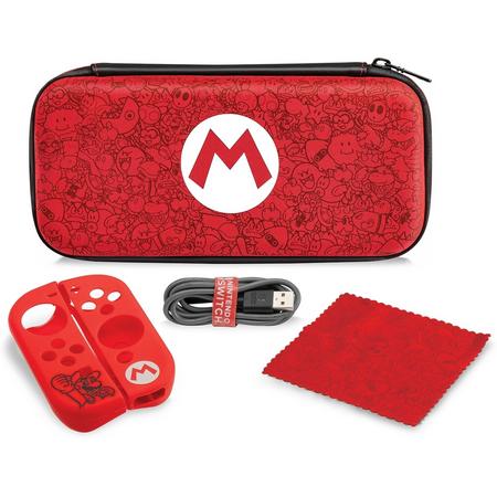 Nintendo Switch Consolehoes - PDP Starter Kit Mario Remix Editie
