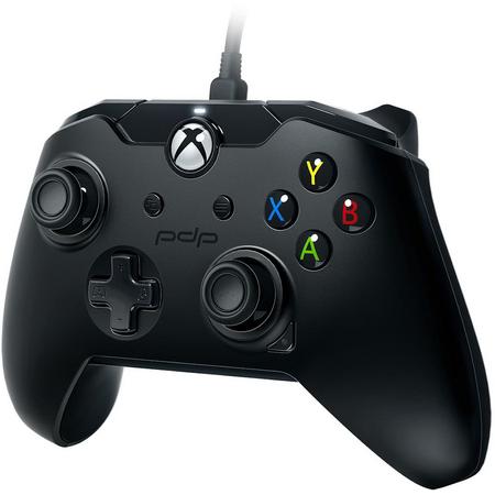 PDP Wired Controller - Official Licensed - Xbox One / Windows - Zwart