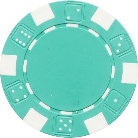 Pegasi pokerchip 11.5g green
