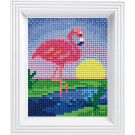 Geschenkverpakking Pixel Flamingo