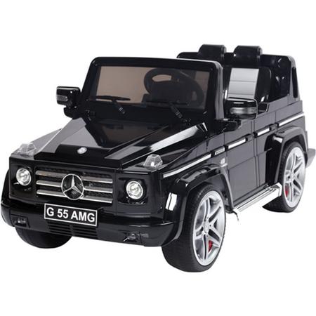 Mercedes-Benz G55 Zwart Met Afstandsbediening Elektrische Kinder Accu Auto
