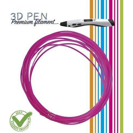3D Pen filament - 5M - Fluor roze