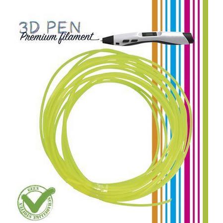 3D Pen filament - 5M - Geel fluor