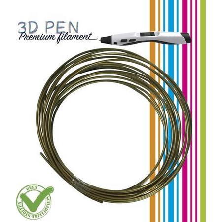 3D Pen filament - 5M - Goudbrons