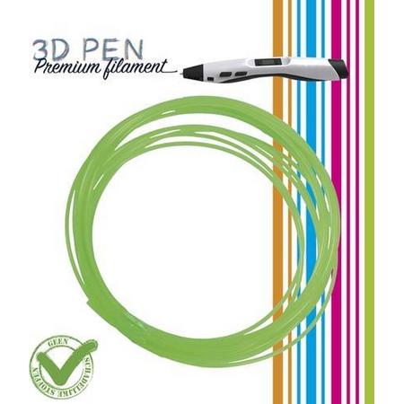 3D Pen filament - 5M - Groen fluor