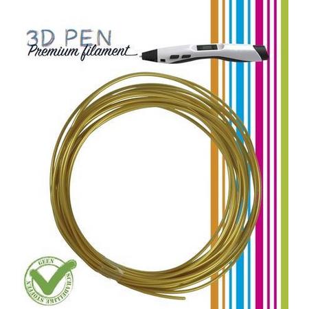 3D pen premium filament goudgeel