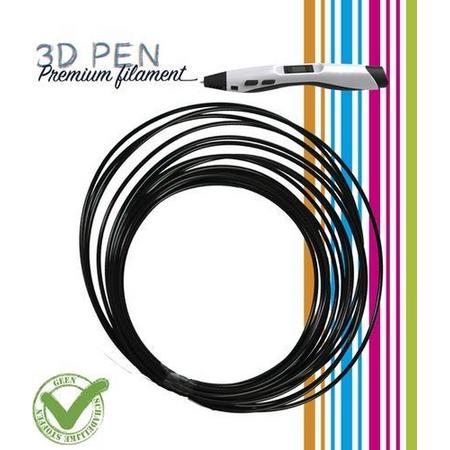 3D pen premium filament zwart