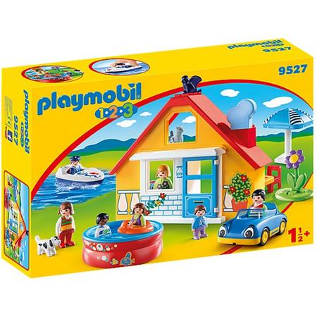 Playmobil 1.2.3. 9527 Holiday Cottage