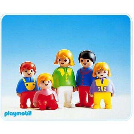 playmobil 123 (6630)  Gezin met 3 kinderen