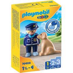   1.2.3 Politieman met hond - 70408
