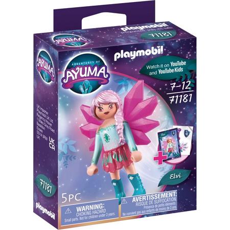 PLAYMOBIL Adventures of Ayuma Crystal Fairy Elvi - 71181