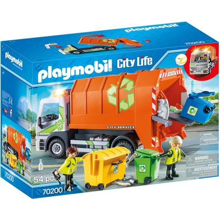 PLAYMOBIL  Afval recycling truck - 70200