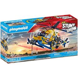 PLAYMOBIL Air Stuntshow filmploeghelikopter - 70833