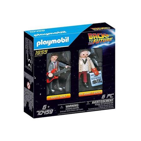 PLAYMOBIL Back to the Future DuoPack Marty McFly et Dr. Emmet Brown - 70459