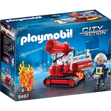 PLAYMOBIL Brandweer blusrobot - 9467